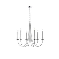 Cohen 36 inch chandelier in Chrome