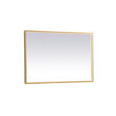 Pier 24x36 inch LED mirror with adjustable color temperature