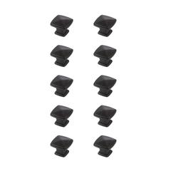 Marcel 1.2" Oil-rubbed Bronze Square Knob Multipack (Set of 10)