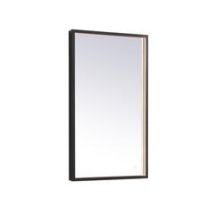 Pier 18x30 inch LED mirror with adjustable color temperature