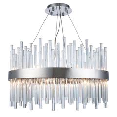 Dallas 16 light Chrome Chandelier Clear Royal Cut Crystal