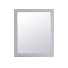 Aqua rectangle vanity mirror 30 inch in Grey