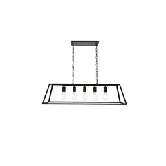 Resolute 5 light black Pendant