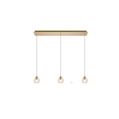 Eren 3 lights Gold pendant