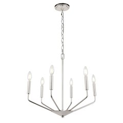 Enzo 6 Light Chrome Pendant