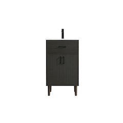 Chandler 20 Inch Single Bathroom Vanity In Mocha Brown