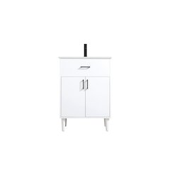 Chandler 24 Inch Single Bathroom Vanity In White