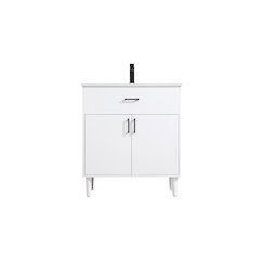 Chandler 30 Inch Single Bathroom Vanity In White