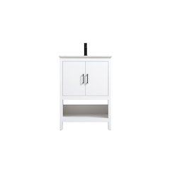 Ira 24 Inch Single Bathroom Vanity In White