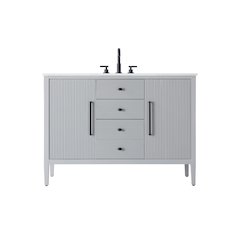 48 inch Single Bathroom Vanity in Grey