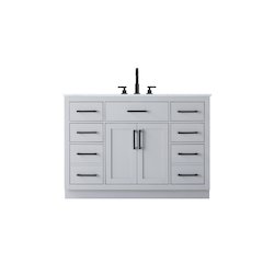 Alden 48 Inch Single Bathroom Vanity In Grey
