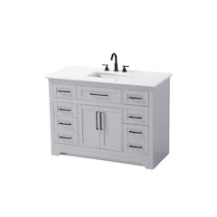 48 inch Single Bathroom Vanity in Grey