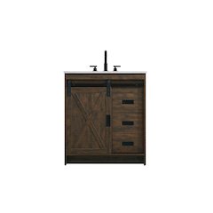 Austin 30 Inch Single Bathroom Vanity In Expresso