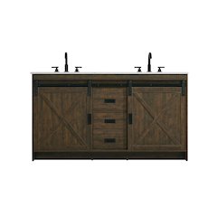 Austin 60 Inch Double Bathroom Vanity In Expresso
