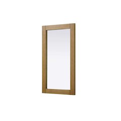 Noah Wooden Rectangle Mirror 18 x 32 in Honey Teak