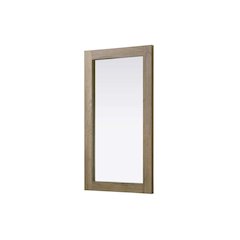 Noah Wooden Rectangle Mirror 18 x 32 in Natural Oak