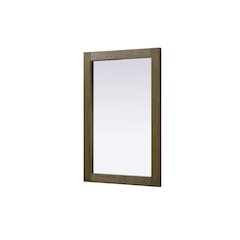 Noah Wooden Rectangle Mirror 22 x 32 in Hazel Oak