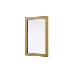 Noah Wooden Rectangle Mirror 22 x 32 in Linen Oak