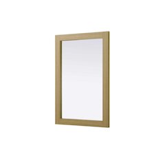 Noah Wooden Rectangle Mirror 22 x 32 in Honey Brown