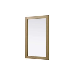 Noah Wooden Rectangle Mirror 24 x 36 in Linen Oak