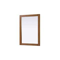 Noah Wooden Rectangle Mirror 27 x 36 in Brandy Walnut
