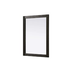 Noah Wooden Rectangle Mirror 27 x 36 in Chocolate Oak