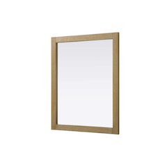 Noah Wooden Rectangle Mirror 30 x 36 in Linen Oak