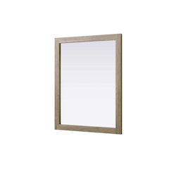 Noah Wooden Rectangle Mirror 30 x 36 in Natural Oak