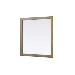 Noah Wooden Square Mirror 36 x 36 in Natural Oak