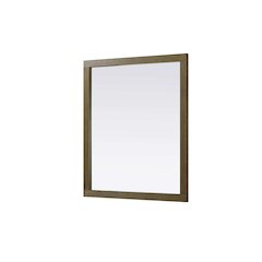 Noah Wooden Rectangle Mirror 42 x 36 in Hazel Oak