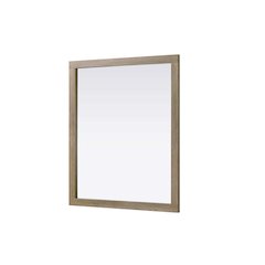Noah Wooden Rectangle Mirror 42 x 36 in Natural Oak