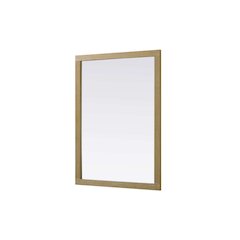 Noah Wooden Rectangle Mirror 48 x 36 in Linen Oak