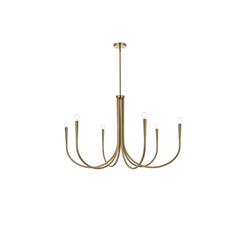 Layne 42 inch chandelier in Gold