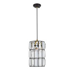 Blair Collection Pendant D7.1 H11.5 Lt:1 Oil rubbed bronze Finish