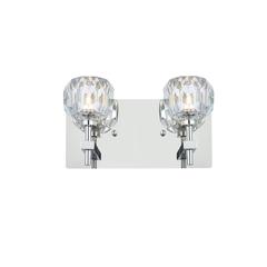 Graham 2 Light Wall Sconce in Chrome