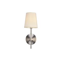 Mel Collection Wall Sconce D5.5 H15 Lt:1 Burnished Nickel Finish