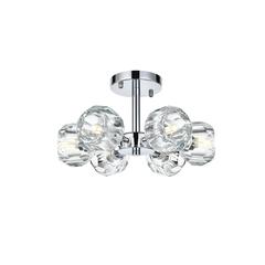 Eren 14 inch Flush Mount in Chrome