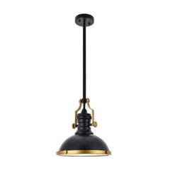 Eamon 1 Light matte black Pendant