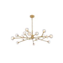 Graham 18 Light Pendant in Gold