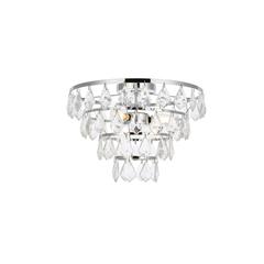 Ella 14 inch flush mount in chrome