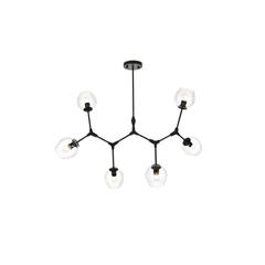 Cavoli 49 inch Chandelier in Black