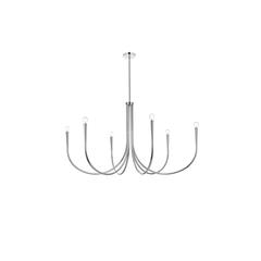 Layne 50 inch chandelier in Chrome