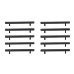 Dior 6-5/16" Center to Center Matte Black Bar Pull Multipack (set of 10)
