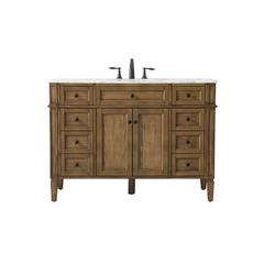 48 inch Single bathroom vanity in driftwood