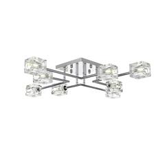 Lyra 32 inch Flush Mount in Chrome