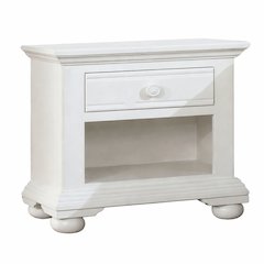 Cottage Traditions 1-Drawer Nightstand - White Cottage