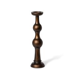 Manor Hearth Wood Candle Holder Medium