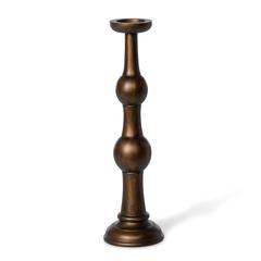 Manor Hearth Wood Candle Holder Large