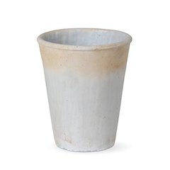 Distressed Concrete Tall Planter Medium