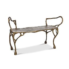 Cast Aluminum Organic Root Bench